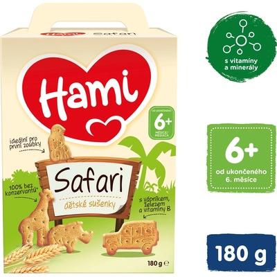 Hami Safari 6+ 180 g – Zboží Dáma