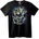 NOONEBRAND Тениска KISS Рок Банда - XXS, White