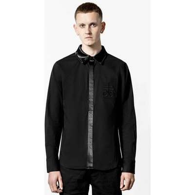 Killstar košele Mage button-up čierna