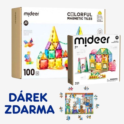 MiDeer Magnetická stavebnice Naše rodina 32 ks – Zboží Mobilmania