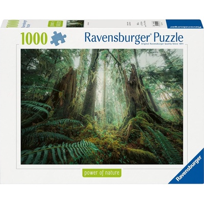 Ravensburger Пъзел Ravensburger от 1000 части - Очарователна гора (12000292)