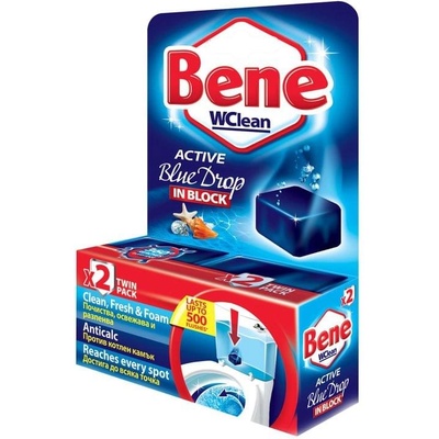 Bene Ароматизатор за тоалетна Bene, за синя вода, таблетка, 50 g, (5020100252)