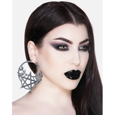 KILLSTAR обеци KILLSTAR - Moonlit Hoop - Сребро - KSRA004117