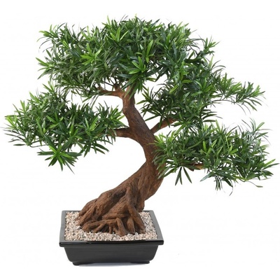Luxusní umělý strom PODOCARPUS BONSAI, 78cm