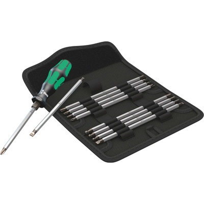 Wera 002990 Obojstranné skrutkovacie čepele KK 88/1 Sada Vario (11 dielov)