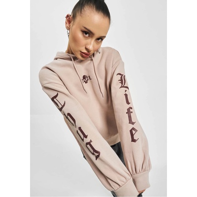 Thug Life Дамски суичър в розов цвят Thug Life CautionUB-TLLHD1006T -02913 - Розов, размер M