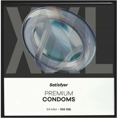 Satisfyer Latexové kondomy 64 mm 100 ks