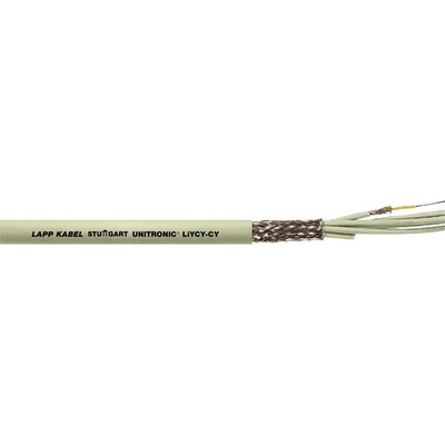 Lapp 32304/500 dátový kábel UNITRONIC® LiYCY-CY 4 x 0.25 mm² sivá 500 m