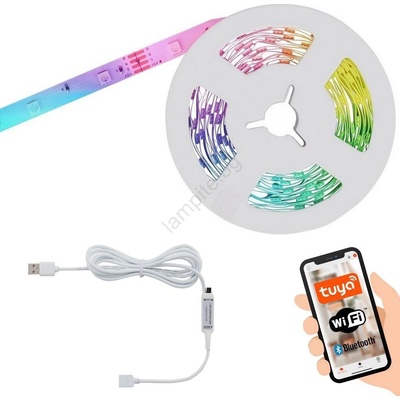 Briloner - LED RGBW Димируема лента 6, 6 м LED/7, 5W/USB Tuya (BL1225)