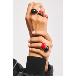 BERRIES пръстен дамски от позлатено сребро с емайл Viva Red Mini Ring (PVMC15)