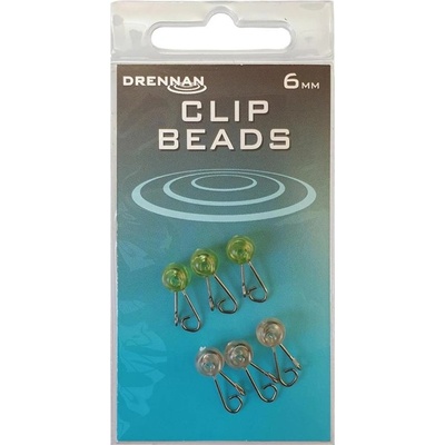 Drennan Karabinka Clip Beads veľ.6 mm 5 ks