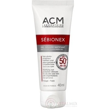 ACM Sébionex SPF50+ zmatňujúci pleťový gél 40 ml