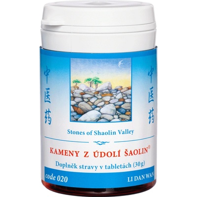 TCM Herbs Kameny z údolí Šaolin 100 tabliet