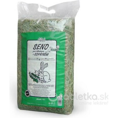 Limara seno pre hlodavce so žihľavou 15l