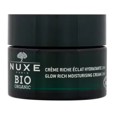 NUXE Bio Organic Citrus Cells Glow Rich Moisturising Cream хидратиращ и озаряващ дневен крем за лице 50 ml тестер за жени
