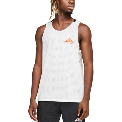 Nike Потник Nike M NK DF SOLAR CHASE TANK Бял Velikost L