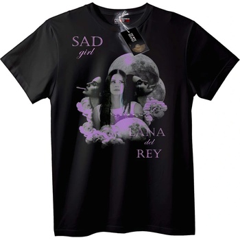 NOONEBRAND Тениска Тъжно момиче Lana Del Rey - XL, White