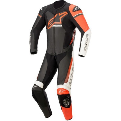 Dvoudílná kombinéza Alpinestars GP Force Phantom černá/bílá/červená – Zboží Mobilmania