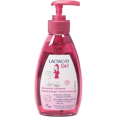 Lactacyd Girl ultra jemný intimní mycí gel 200 ml – Zboží Dáma