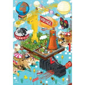 Grafika Art Puzzle - Puzzle Nantes - Grue Titan - 1 000 piese