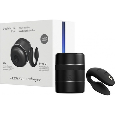 Arcwave Double the Fun Set Voy + We Vibe Sync 2 Black