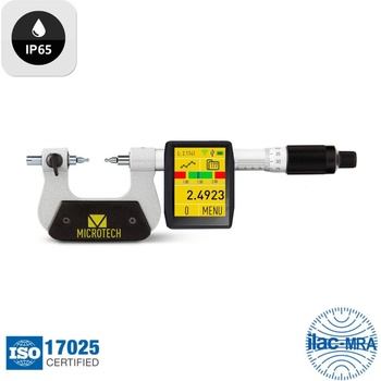 Microtech Electronic Дигитален микрометър за зъбни колела Microtech GEAR DataMet - 50-75 мм, 0, 0001 мм (110740758)