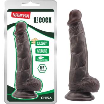 Image 1 of Дилдо с реалистична и модерна визия, 21, 6см. - Fashion Dude Brown (CHISA00198)