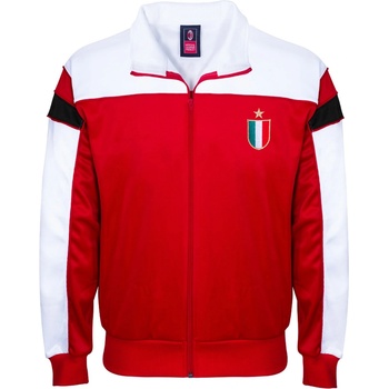 Image 1 of Score Draw Яке Score Draw SD AC Milan 1988 Retro Football Tracksuit Jacket Adults - Red/Black