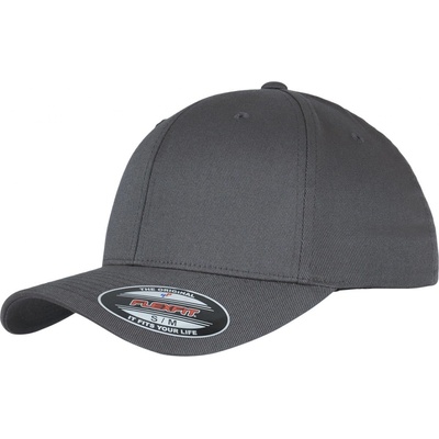 FLEXFIT Classic Cap 6 Panel Wooly Combed Cap 6277 Multicoloured Darkgrey/Darkgrey