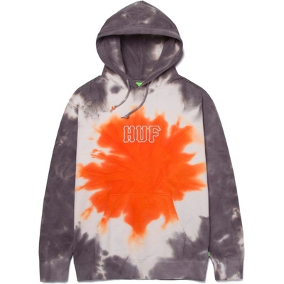 HUF HIGH TIE DYE PO Hoodie orange