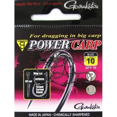 Gamakatsu Power Carp bez protihrotu Očkové veľ.14 10ks