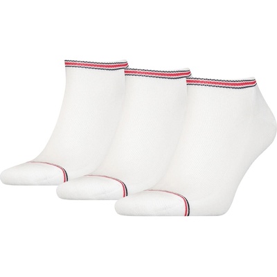 Tommy Hilfiger Мъжки чорапи Tommy Hilfiger 3 Pack Sports Trainer Socks Mens - White