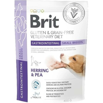 Brit Veterinary Diet Dog Gastrointestinal Small Breed 0,4 kg