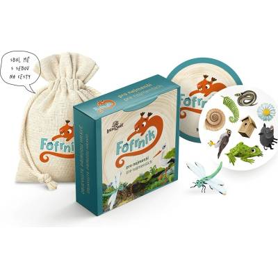 Lesní svět Fofrník Pro nejmenší postřehová hra včetně pytlíku