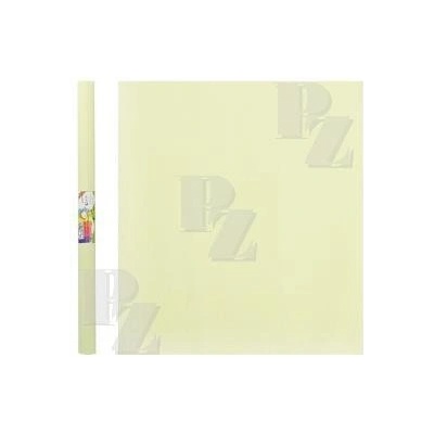 Krepový papír 200x50cm žlutý světle 02 1ks