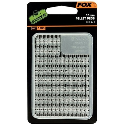 FOX Edges Pellet Pegs 11 mm Clear 180ks