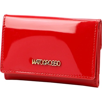 Mato Grosso Malá dámska kožená peňaženka červená