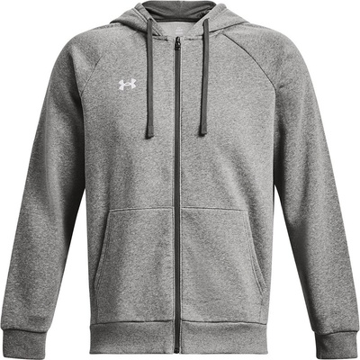 Under Armour Rival fleece FZ Hoodie 1379767-025 grey