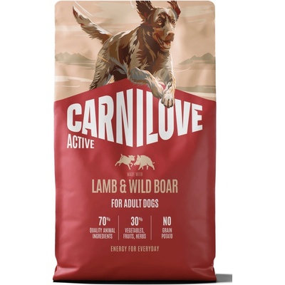 Carnilove Active Adult All Lamb & Wild Boar 4 kg