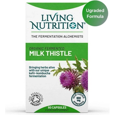 Living Nutrition Fermentovaný ostropestřec mariánský 60 kapslí