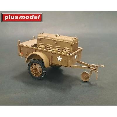 Plus Model UD trailer K-52 1:35