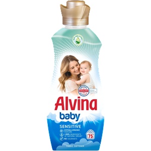 Alvina Омекотител за дрехи baby Sensitive, 75 пранета, 1 650 ml (3117405)