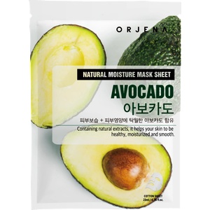 Orjena Natural Moisture Sheet Mask - Avocado Маска за лице дамски 23ml