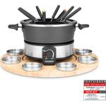 Gastroback Комплект електрическо фондю Gastroback, 1000W, Инокс/Черен (GAS.42566) - topmall