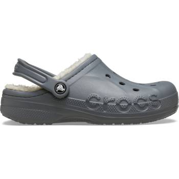 Crocs Пантофи Crocs Men's Baya Lined Mule Slippers - Charcoal