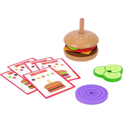 Tooky Toy Poskladaj si burger