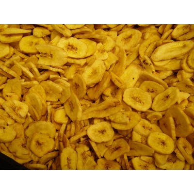NUTRI FOODS KF Banánové plátky sušené s medem 1 kg