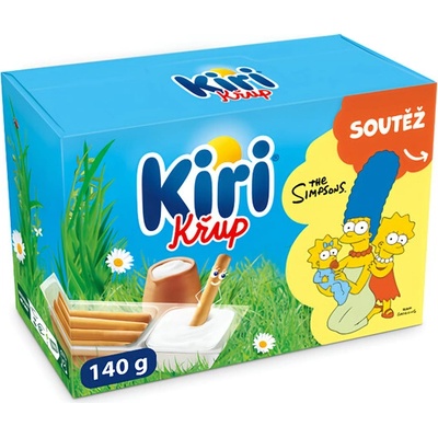 Kiri Křup Tavený sýr a trvanlivé tyčinky 4 x 35 g