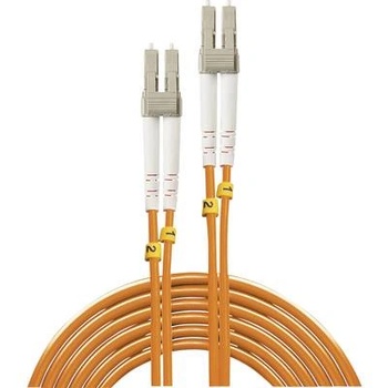 Lindy 46481 оптичен кабел 2 м LC OM2 Оранжев (46481)