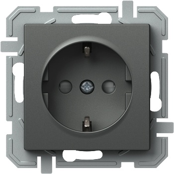 Image 1 of TEM КОНТАКТ ТЕМ ШУКО ДЕТСКА ЗАЩИТА 16А vq10atxo АНТРАЦИТ (vq10atxo)